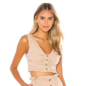 Majorelle Taupe Top